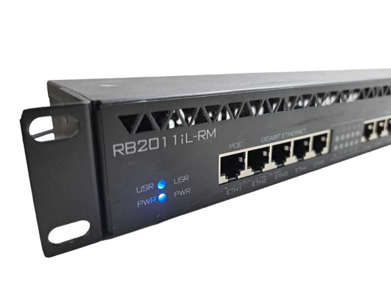 MikroTik Routerboard RB201 1iL-RM |  5x Gigabit 5x Fast-Port Router Q)