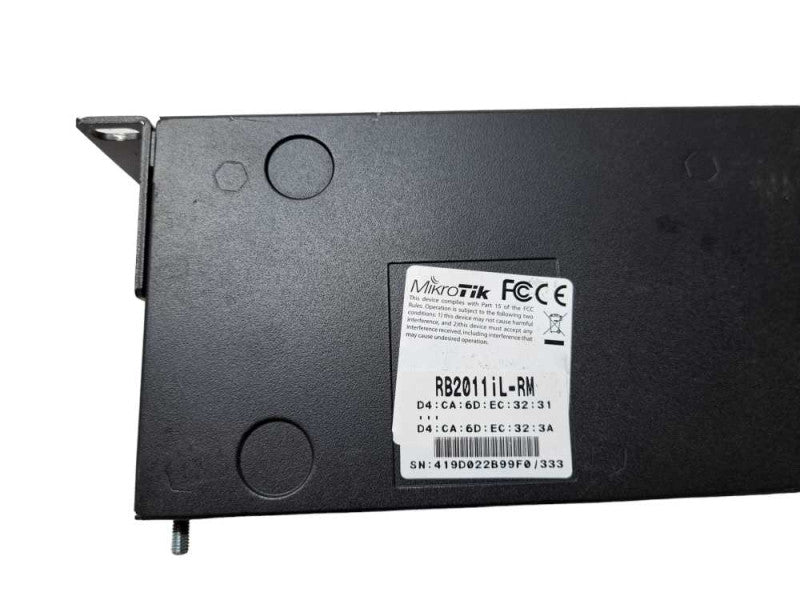 MikroTik Routerboard RB201 1iL-RM |  5x Gigabit 5x Fast-Port Router Q)