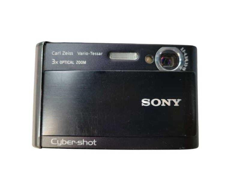 Sony Cyber-Shot DSC-T70 8.1MP Digital Camera Black No Battery !