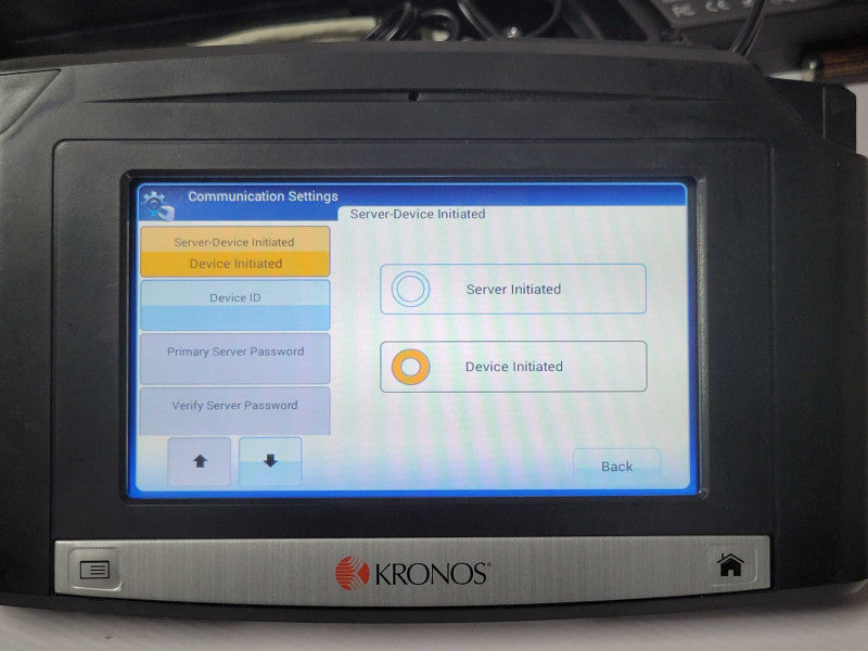 KRONOS INTOUCH 9100 Proximity Reader TIME CLOCK 8609100-008 Factory Reset Q_