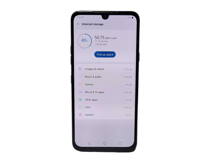 LG G8x ThinQ LM-G850V 128GB Live Demo Unit READ $