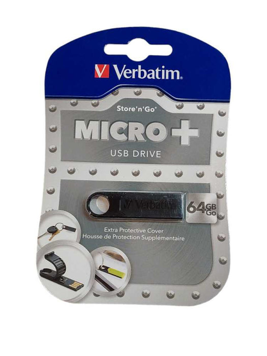 Verbatim stor n go  Micro + USB FLASH DRIVE 64GB, NEW  :