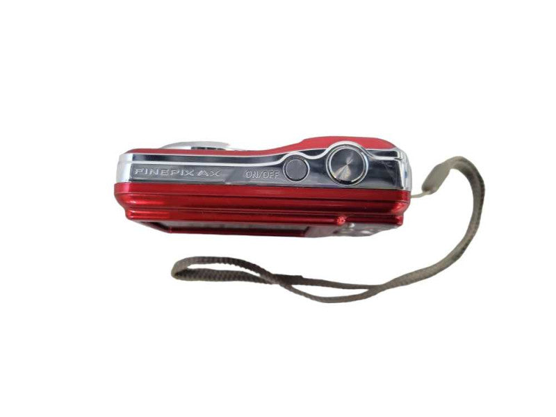 Fujifilm Finepix AX500 Red Digital Camera (Requires 2/AA) {14MP} !