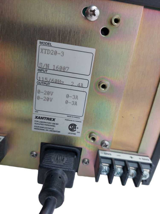 Xantrex Voltage Meter XT 20-3 20V 3A  Model: XTD 20-3 =