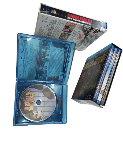 Bundle of BluRay New Sealed The Bridge On The River Kwai, Pirates of Caribean =