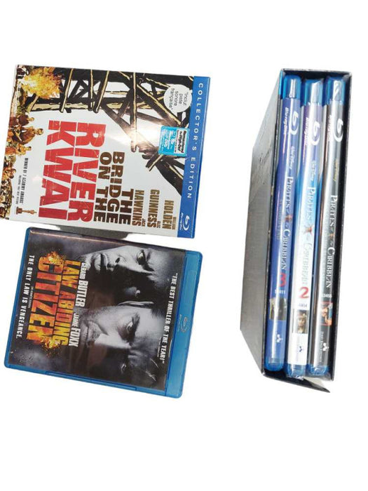 Bundle of BluRay New Sealed The Bridge On The River Kwai, Pirates of Caribean =