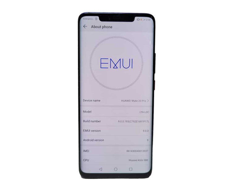 Huawei Mate 20 Pro 128GB READ $