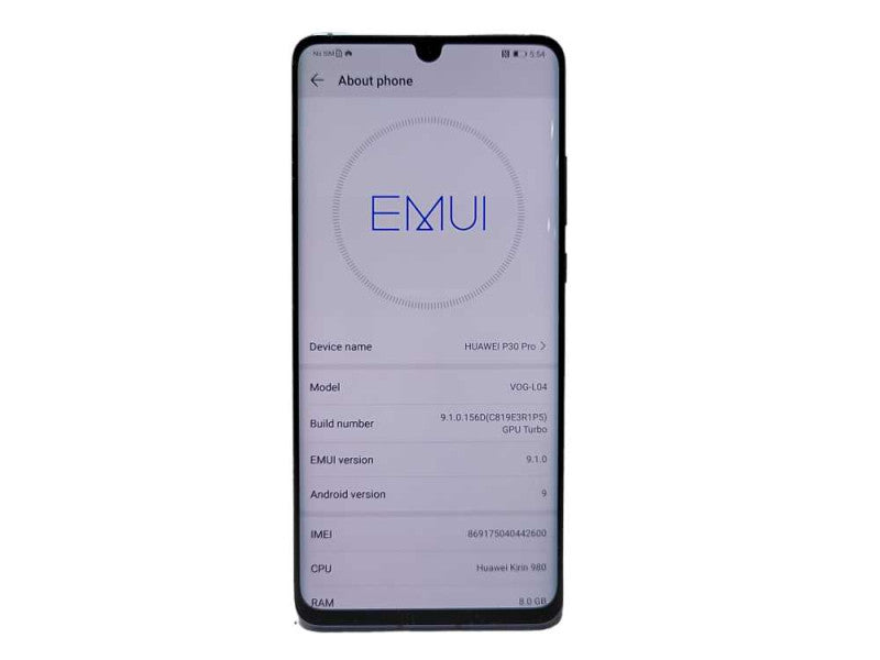 Huawei P30 Pro 256GB Retail Mode READ$