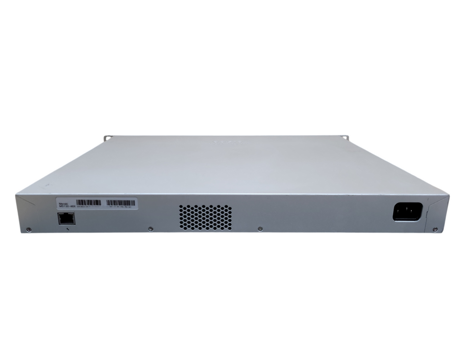 Cisco Meraki MS130-48X Power over Ethernet Switch 48x 740W 1Gb Ethernet Ports Claimed !