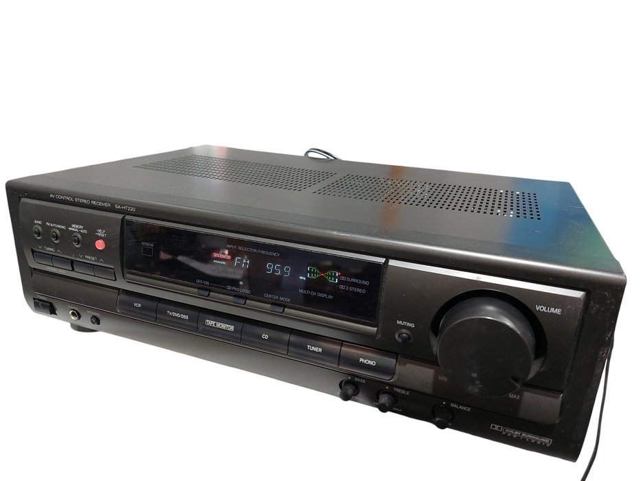 Panasonic AV Control Stereo Receiver Model: SA-HT220 =