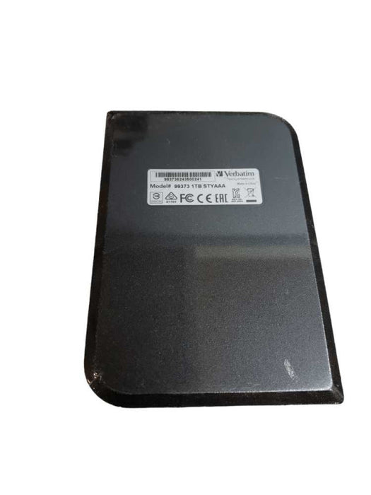 Verbatim Store \\'N\\' Go 1TB Portable Hard Drive Silver - 99373 +