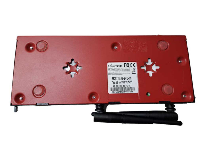 Mikrotik RB2011UiAS-2HnD-IN RouterBOARD 2.4GHz 10 Port Wireless Enet Unit Q)