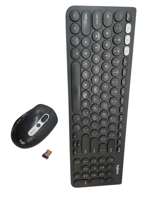 Logitech Wireless Keyboard & Mouse Set with Dongle  Q=