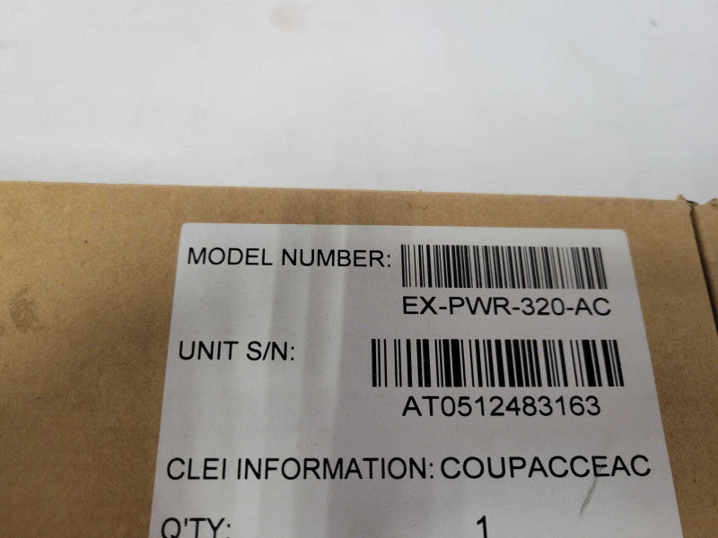 Juniper EX-PWR-320-AC 320W PSU EX4200 EX3200 740-020957 Power Supply Q_