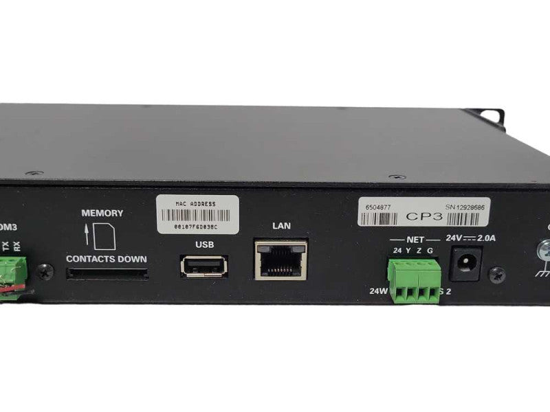 Crestron CP3 3-Series Advanced Control Processor, READ _