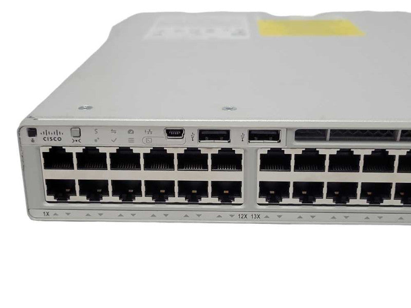Cisco Catalyst C9200-48P-A 48-Port PoE Managed Gigabit Switch, READ _