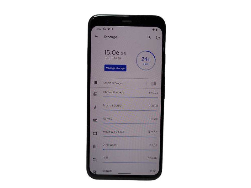 Google Pixel 4 64GB Black READ $