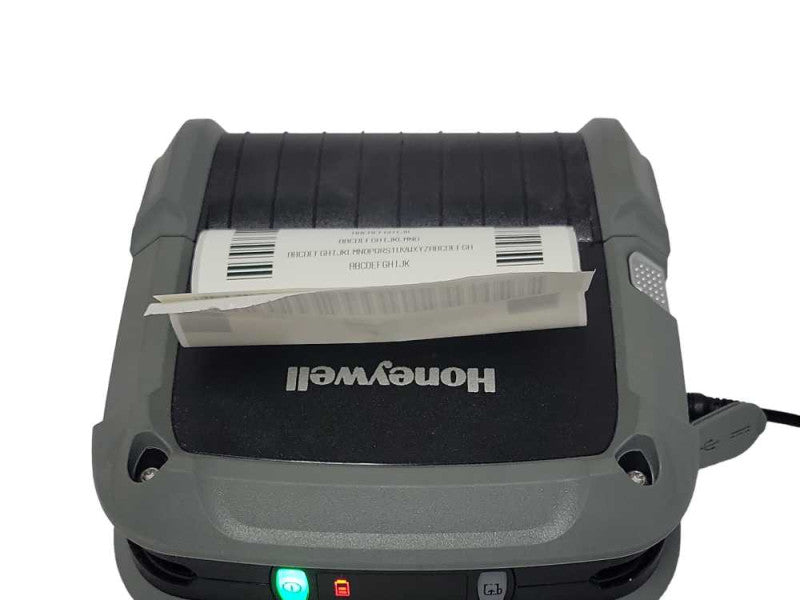 Honeywell RP4D Portable Barcode Printer WiFi BT USB, READ _