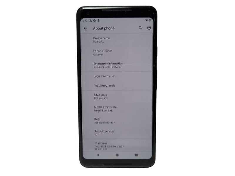Google Pixel 2 XL 64GB READ Q$