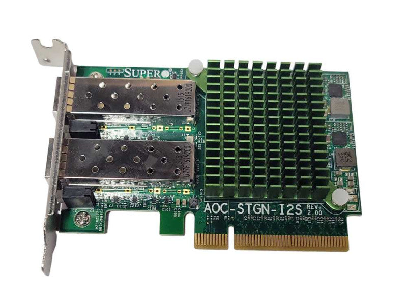 Supermicro AOC-STGN-I2S Dual Port 10Gigabit Low Profile Ethernet Card Q_