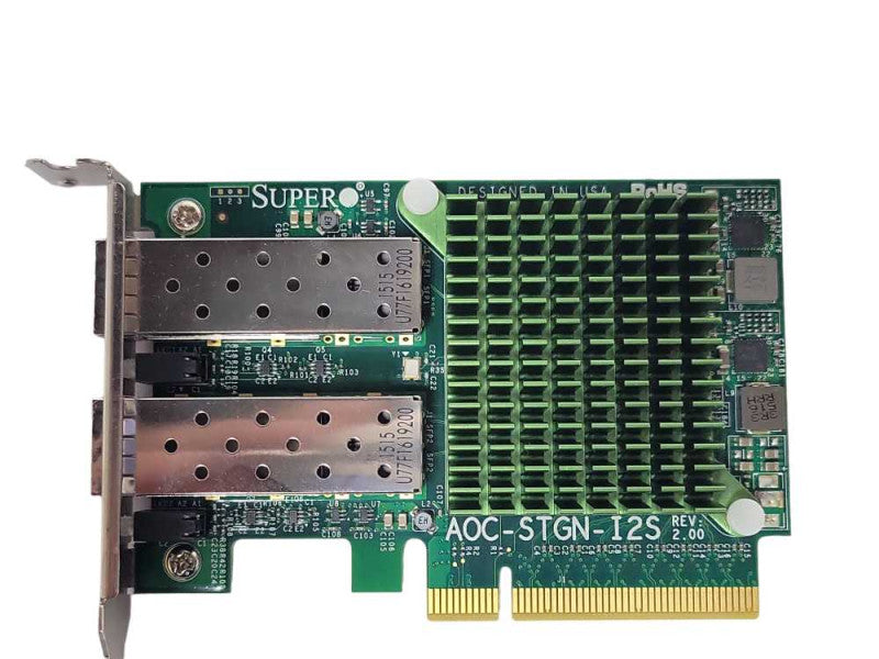 Supermicro AOC-STGN-I2S Dual Port 10Gigabit Low Profile Ethernet Card Q_