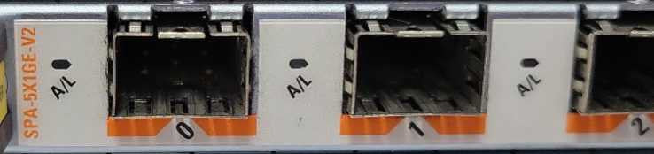 Cisco ASR1002 V05 Services Router with 2x PSU, SPA-5X1GE-V2 module _