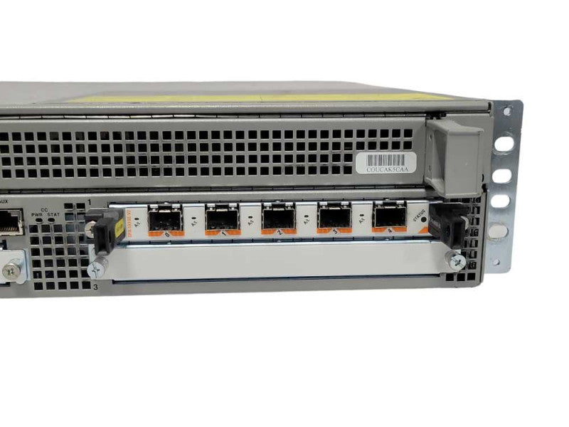 Cisco ASR1002 V05 Services Router with 2x PSU, SPA-5X1GE-V2 module _