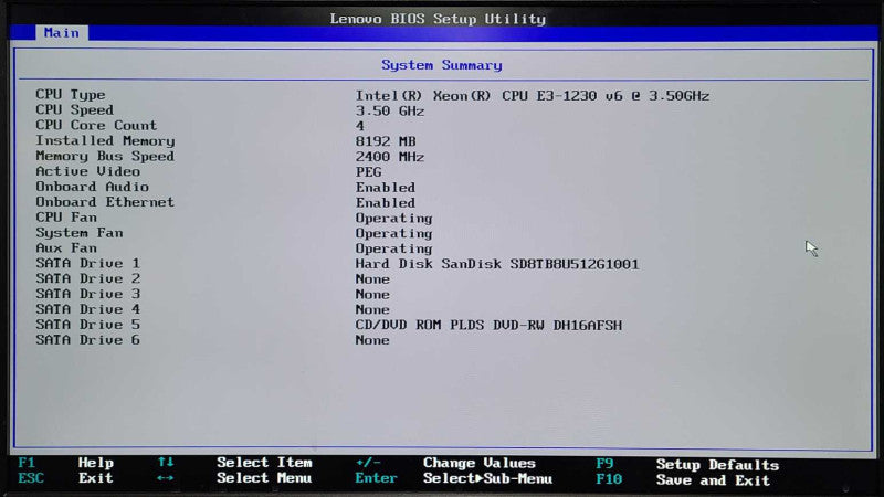 Lenovo ThinkStation P320, Xeon E3-1230 v6 3.50GHz, 8GB DDR4, QUADRO K620 GPU