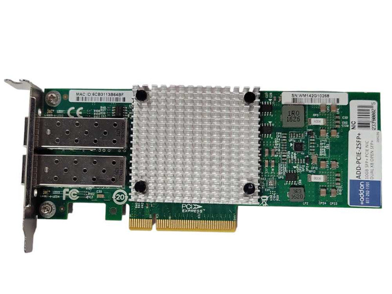 addon ADD-PCIE-2SFP+ 10GB SFP+ PCIE NIC Low profile _