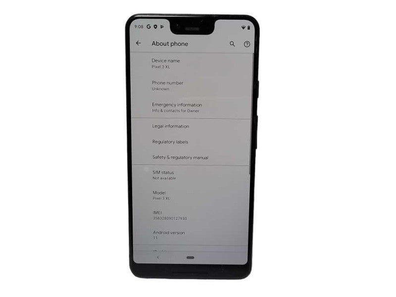 Google Pixel 3 XL 64GB READ $