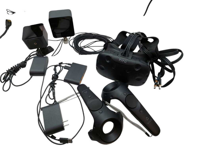 HTC VIVE Bundle , Headgear , Controllers , Cameras , Cables , Adaptors  =