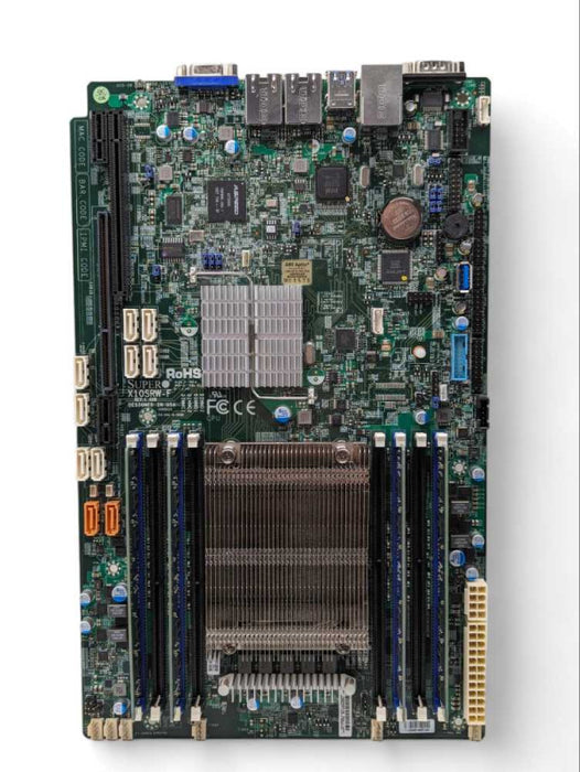 Supermicro X10SRW-F Server Board, Intel Xeon E5-2680 v3 @2.50Ghz, 32GB RAM -