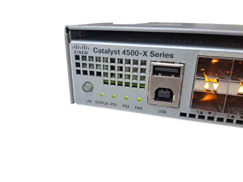 Cisco WS-C4500X-32SFP+ | 32-Port 10GE 4500X Switch w/ Dual AC )