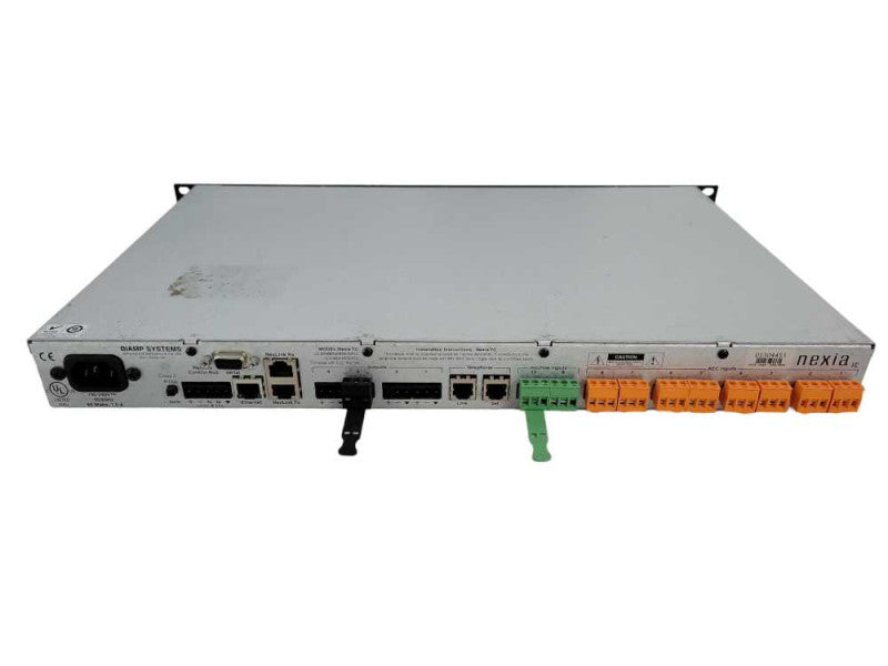 Biamp Nexia VC Video Conference DSP Digital Audio Signal Processor Mixer Syst !