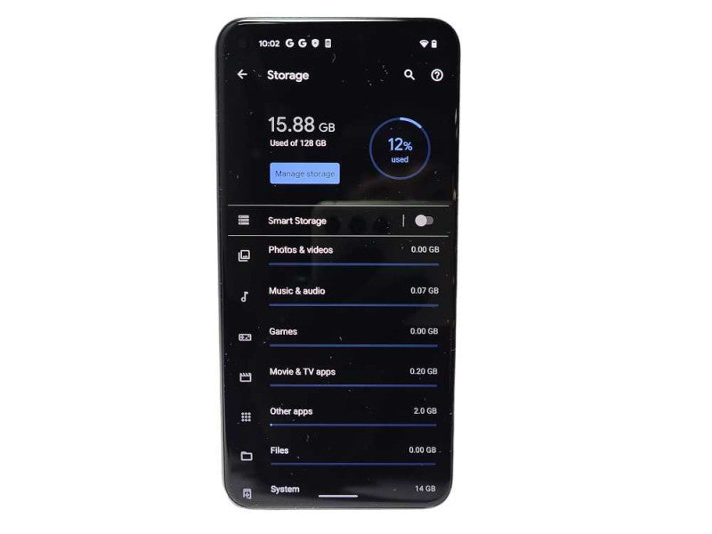 Google Pixel 5 128GB Black READ $