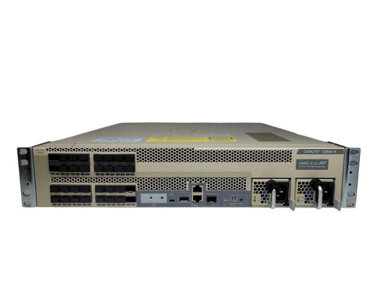 Cisco C6832-X-LE, 2x C6840-X-LE-PFC, 1x C6840-X-FAN, 2x C6840-X-750W-AC Q%