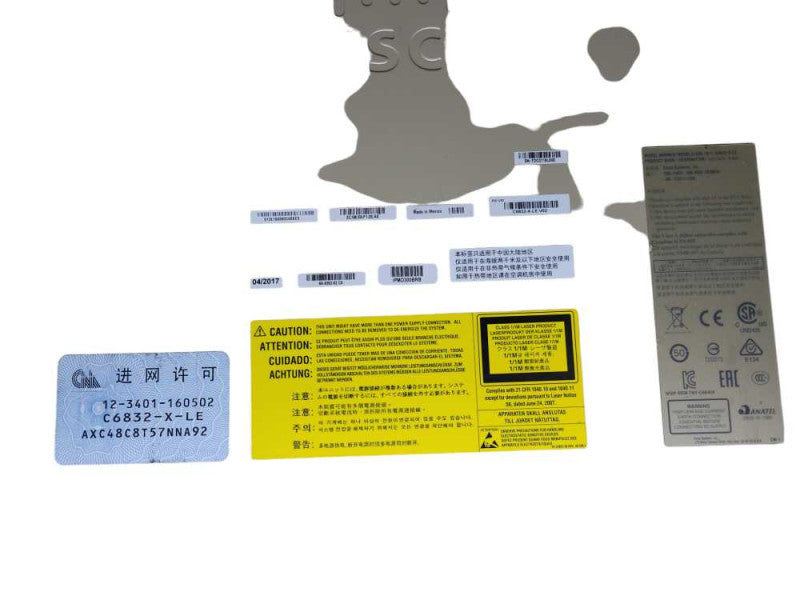 Cisco C6832-X-LE, 2x C6840-X-LE-PFC, 1x C6840-X-FAN, 2x C6840-X-750W-AC Q%