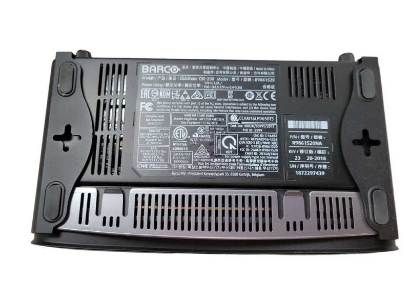 Barco ClickShare CSE-200 R9861520 Wireless Presentation System No antenna !
