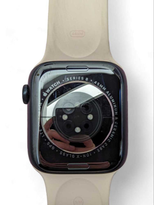 Apple Watch Series 8 45MM Aluminium & Ceramic WiFi+Cellular PLZ READ -