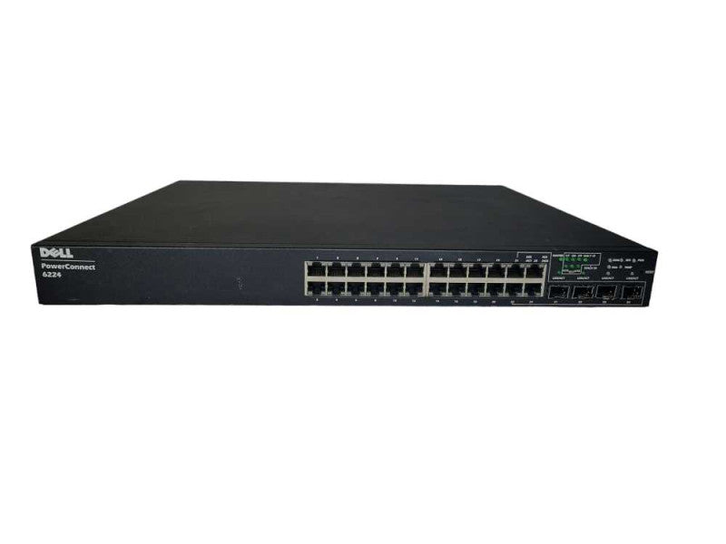 Dell PowerConnect 6224 - 24-Port Gigabit Switch + 4x SPF + 2x10Gb Uplink %