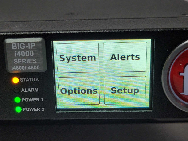 F5 Networks i4000 200-0390-05 REV E Local traffic manager, READ Q_