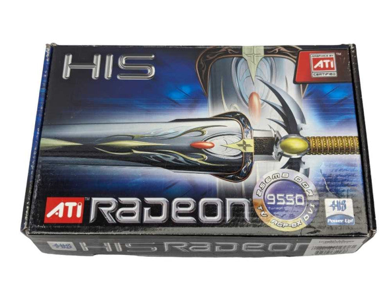ATI Radeon 9550 256MB AGP Graphics Card with Box  -