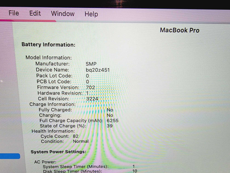 Apple Macbook Pro Retina 2015 13\\\\\\" Core i5-5257U @ 2.7GHz 8GB DDR3 120GB SSD (