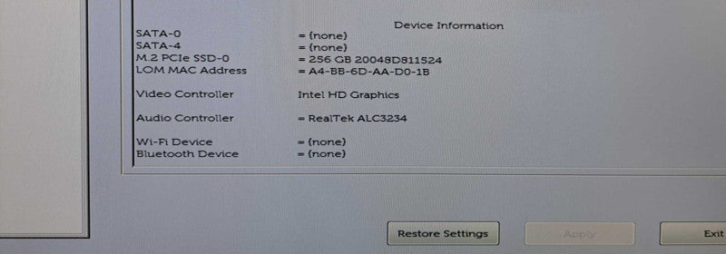 Dell OptiPlex 7070 USFF | i5-9500T @ 2.20GHz 8GB DDR4 256GB NVMe )