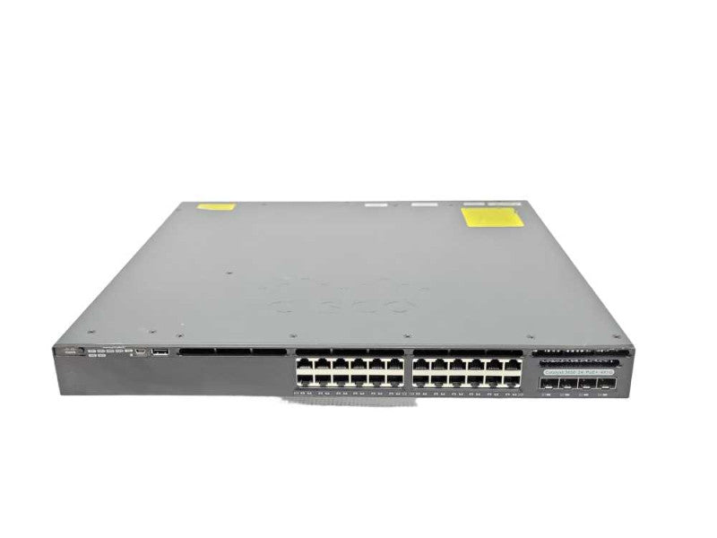 Cisco WS-C3650-24PS-S 24-Port Gigabit Managed switch, 1x PSU Q_