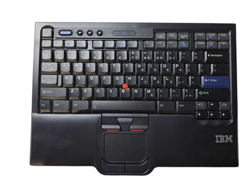 IBM SK-8845 | USB Wired Keyboard With TrackPad | Tested )