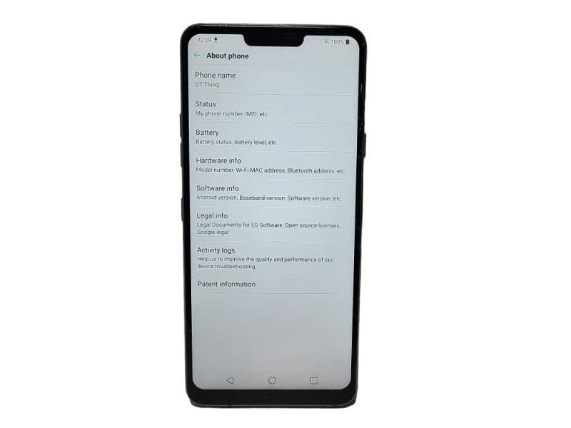 LG G7 ThinQ 64GB Live Demo Unit READ Q$