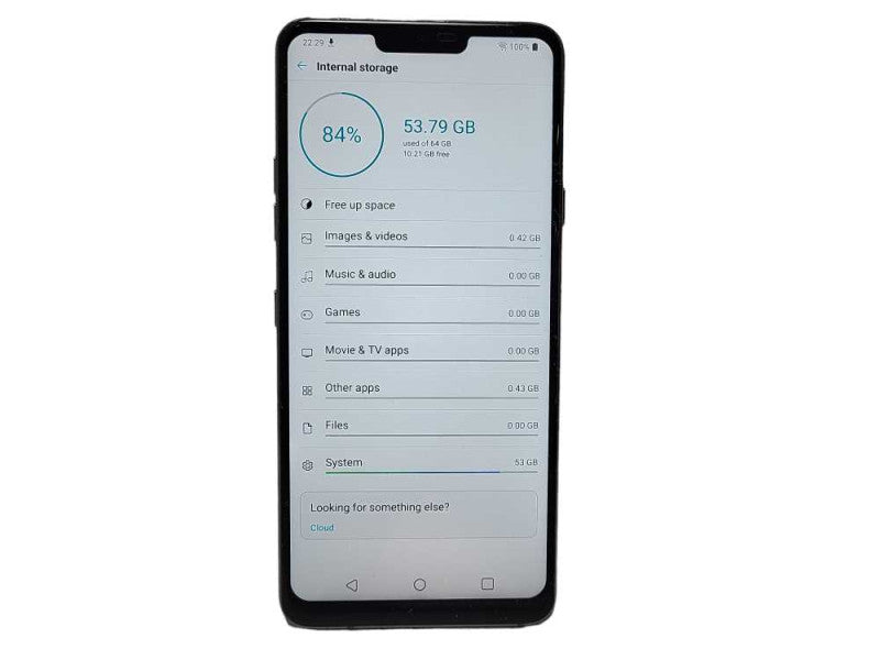 LG G7 ThinQ 64GB Live Demo Unit READ Q$