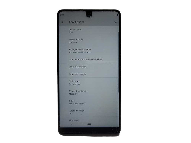Essential PH-1 128GB READ $