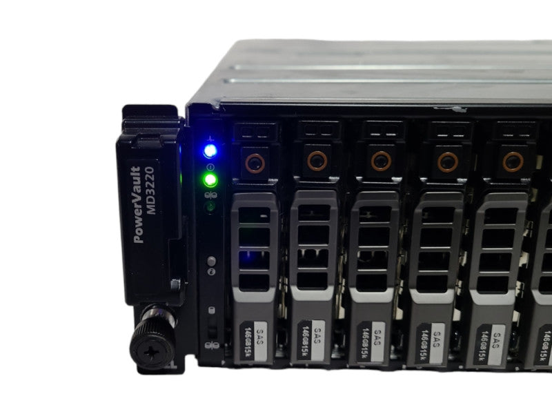 Dell Powervault MD3220, 24x 2.5\\\\\\" bay Array, 2x MD32 Series Controller, 2x PSU